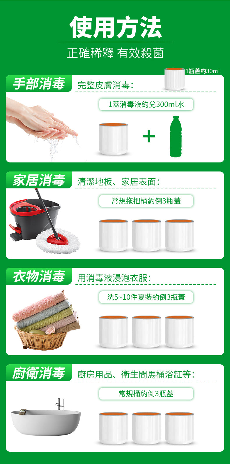 香港消毒皇 經典松木味消毒水
