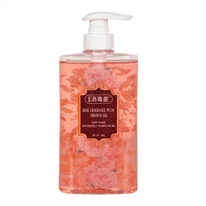 香港消毒皇 玫瑰香氛花瓣沐浴露